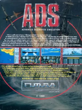 ADS - Advanced Destroyer Simulator box cover back